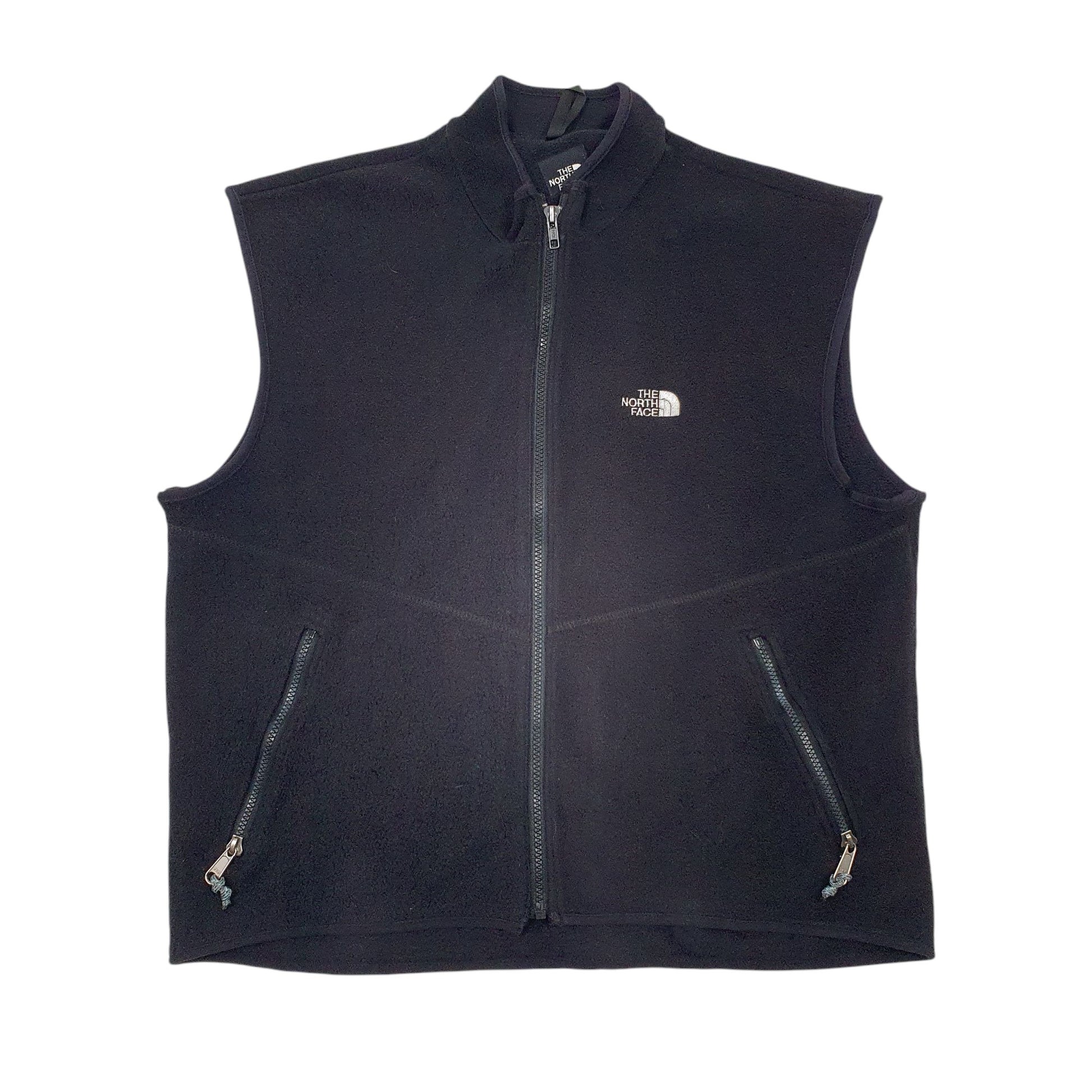 Womens Black The North Face Vintage Made In USA Gilet Jumper