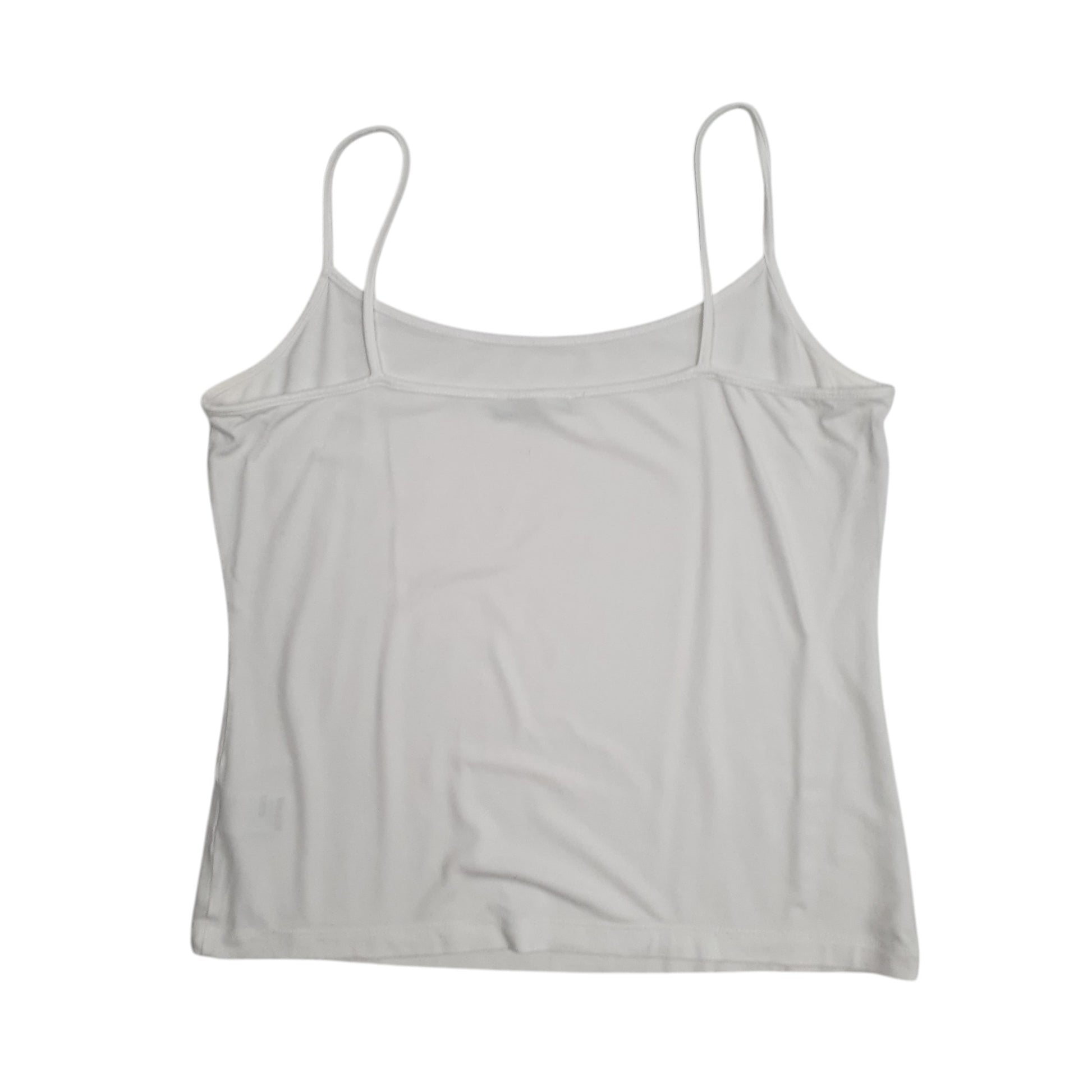 Womens White M&S Vest Top  T Shirt
