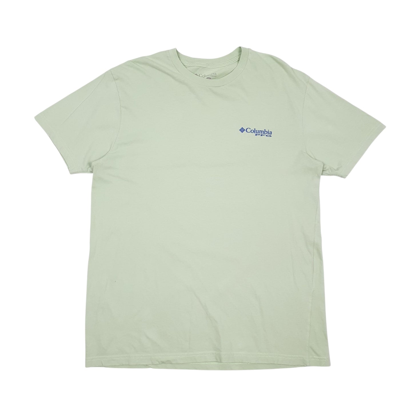 Mens Green Columbia Sportswear Company PFG Short Sleeve T Shirt