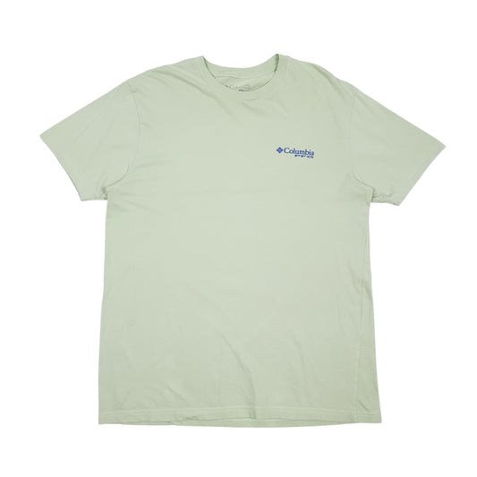 Mens Green Columbia Sportswear Company PFG Short Sleeve T Shirt