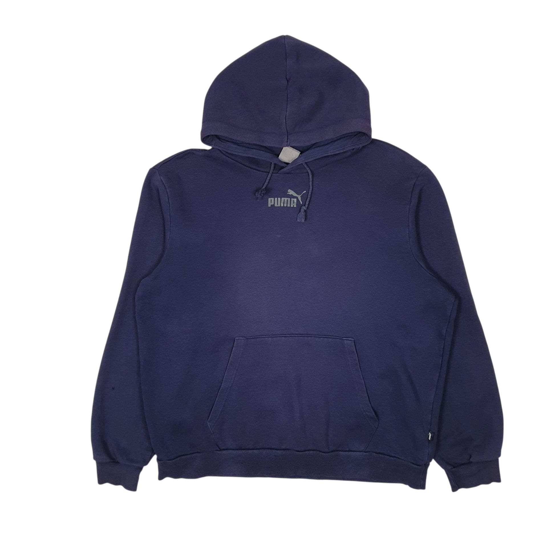 Mens Navy Puma  Hoodie Jumper