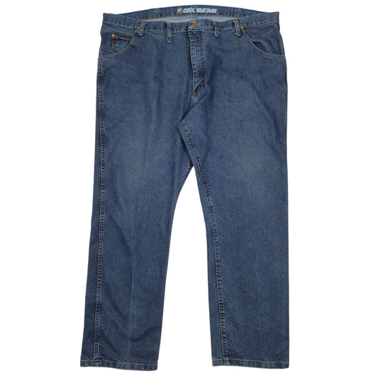 Mens Blue Wrangler Cowboy Vantage Cool 47MCVDS JeansW44 L30