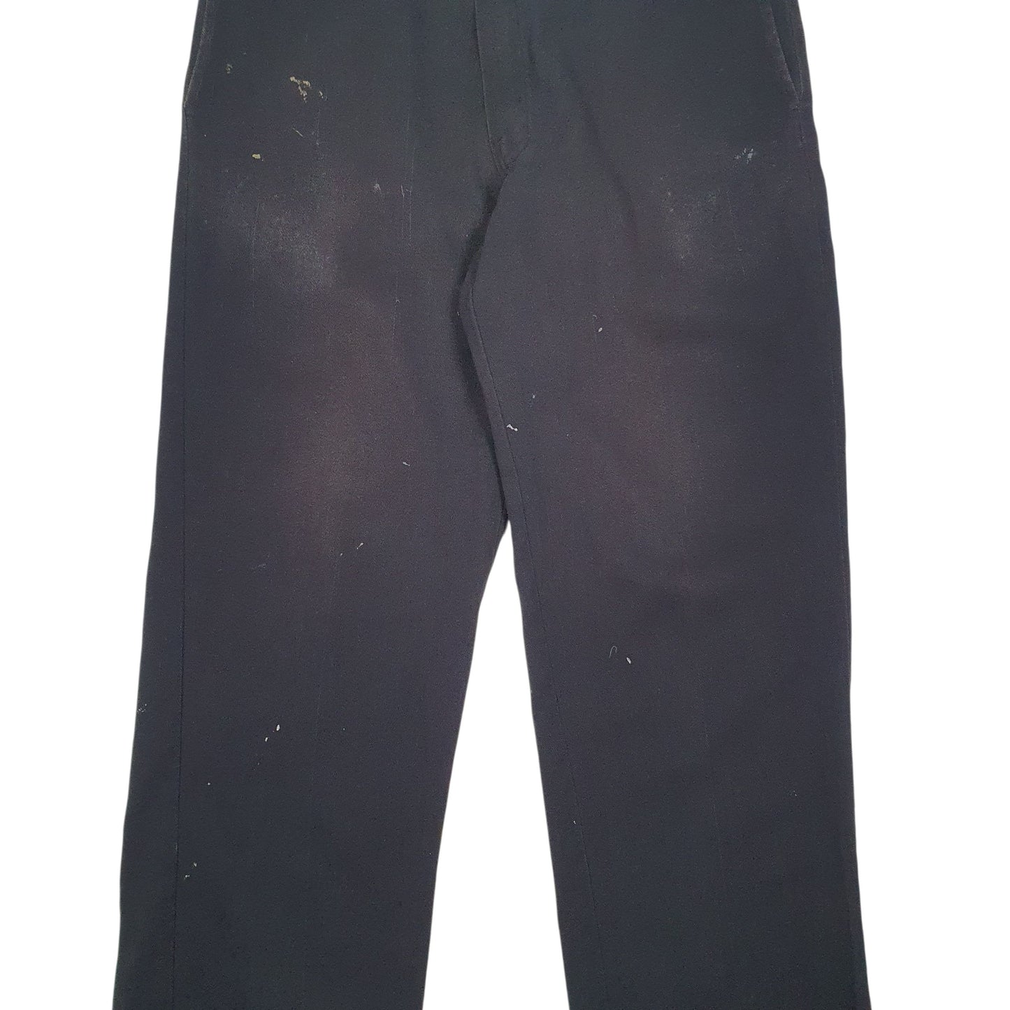 Mens Black Dickies Workwear  Trousers