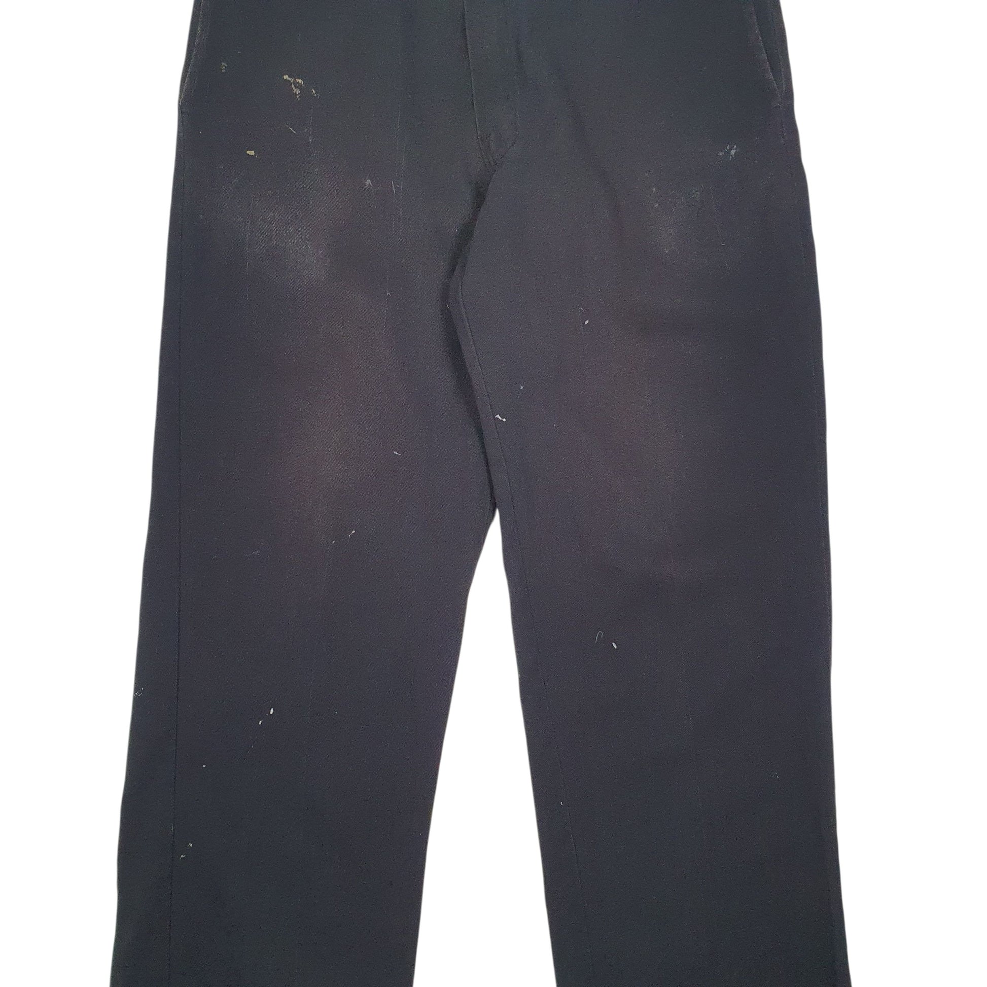 Mens Black Dickies Workwear  Trousers