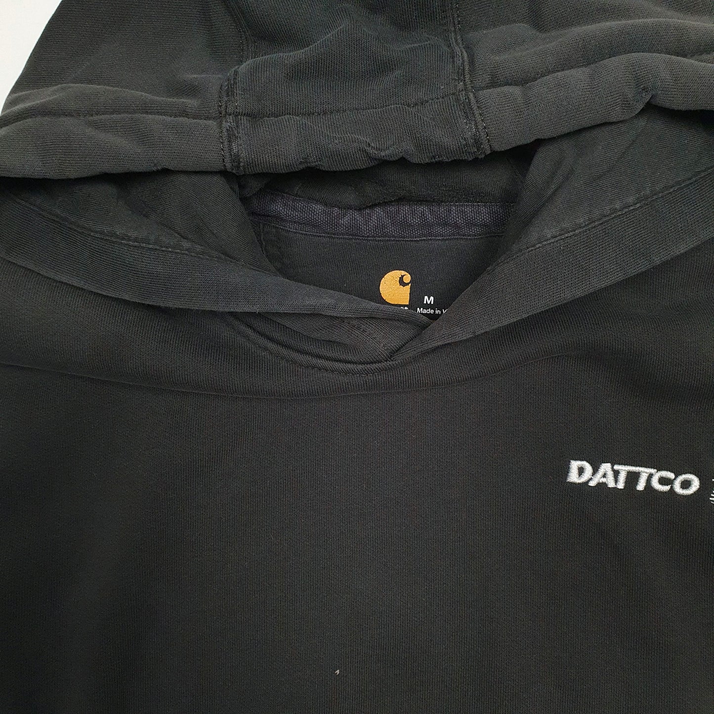 Mens Black Carhartt  Hoodie Jumper