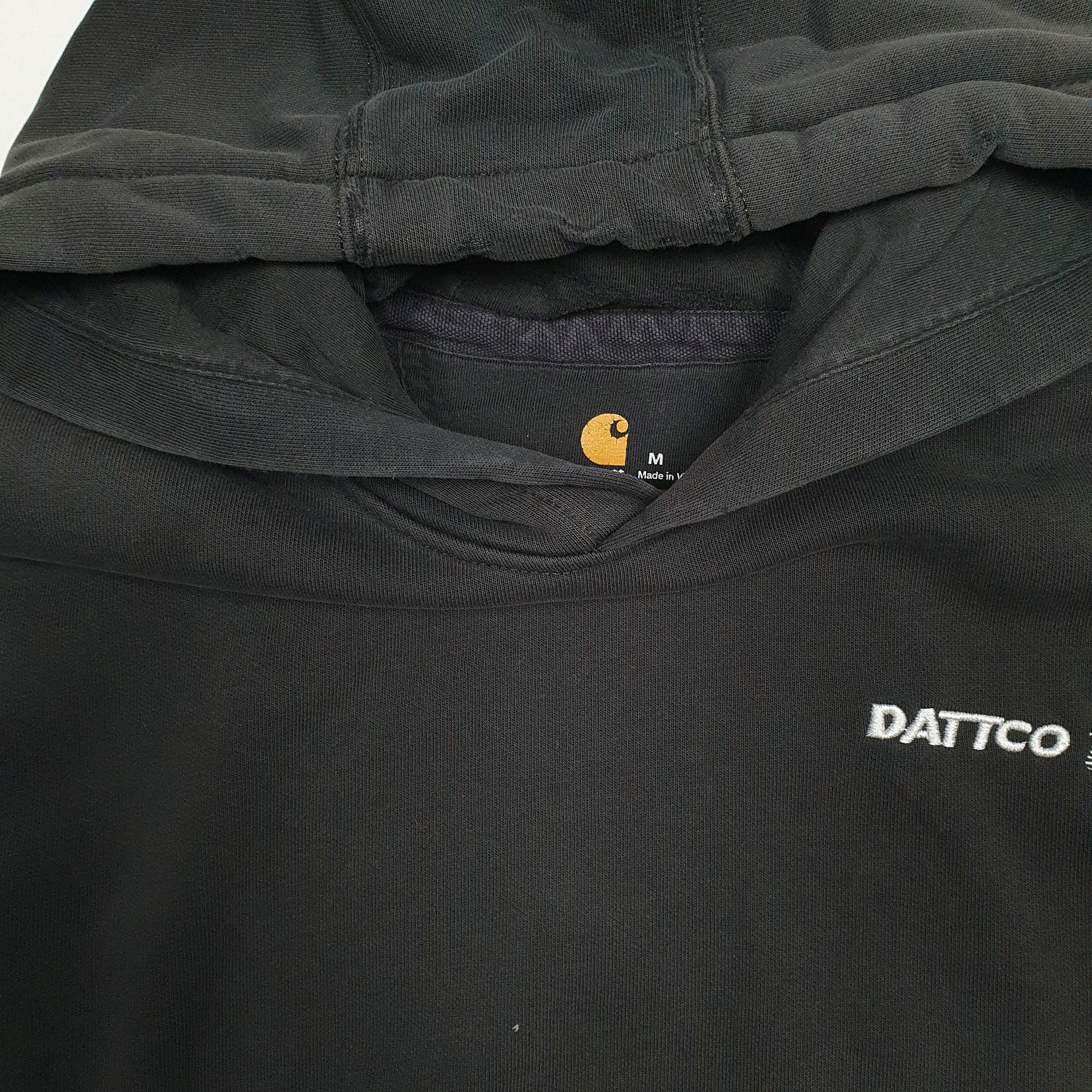 Mens Black Carhartt  Hoodie Jumper