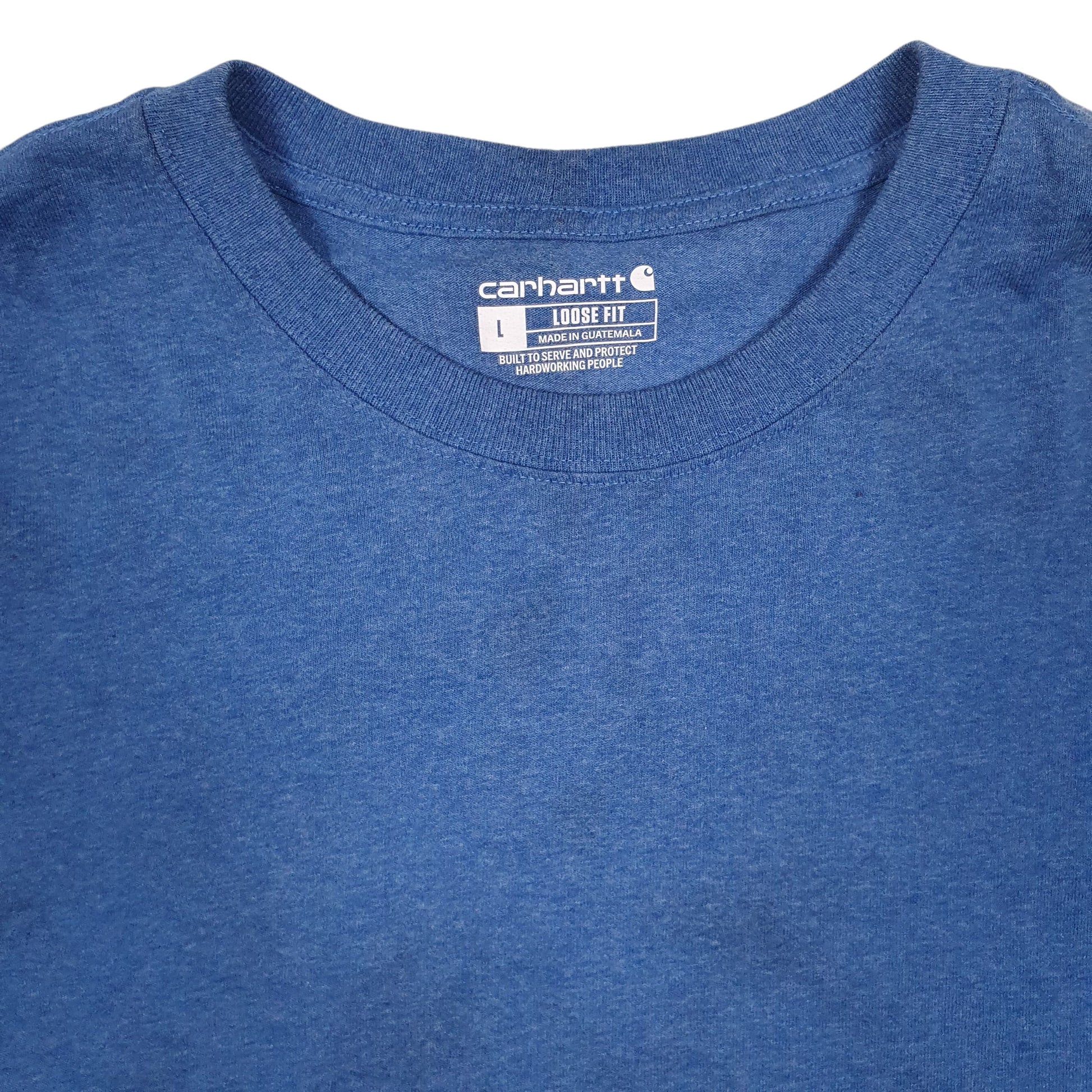 Mens Blue Champion  Full Zip T Shirt