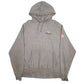 Mens Grey Champion Reverse Weave Hoodie Jumper
