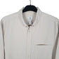 Mens Cream H&M Corduroy  Shirt