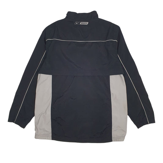 Womens Black Nike Vintage 00s Bauer  Coat