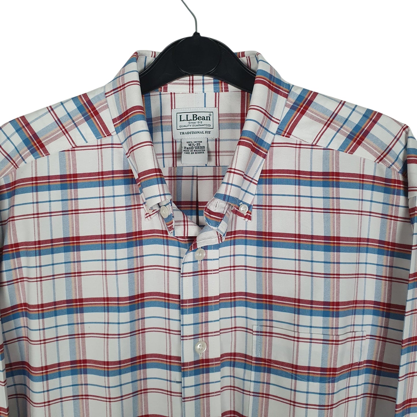 Mens White L.L.Bean   Shirt