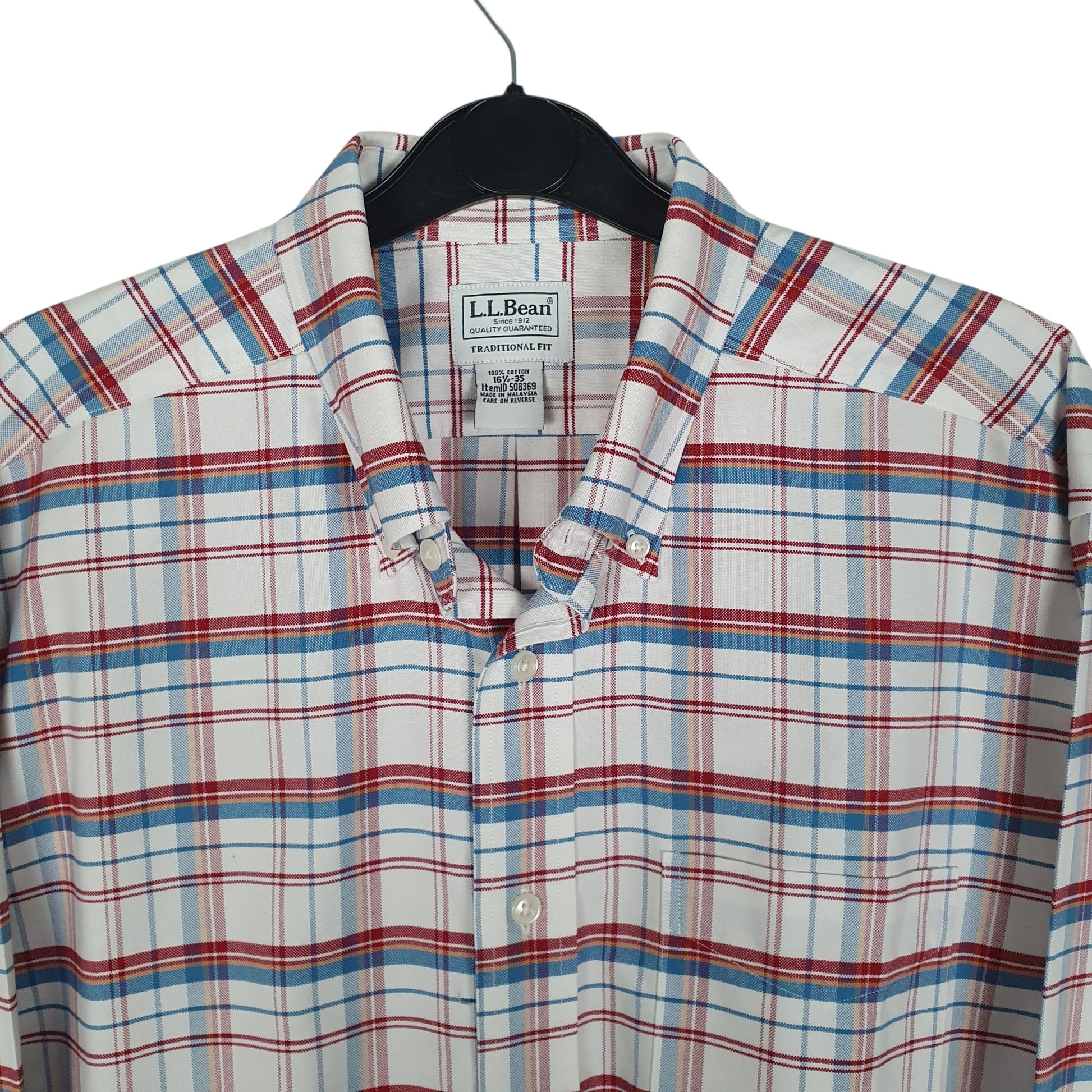 Mens White L.L.Bean   Shirt