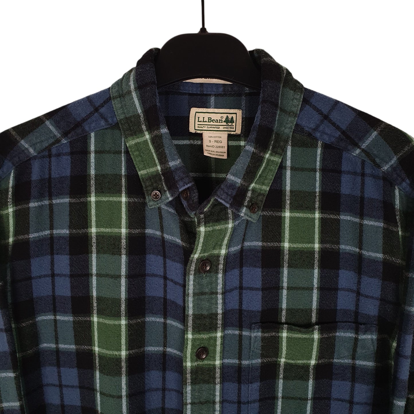 Mens Blue L.L.Bean   Shirt