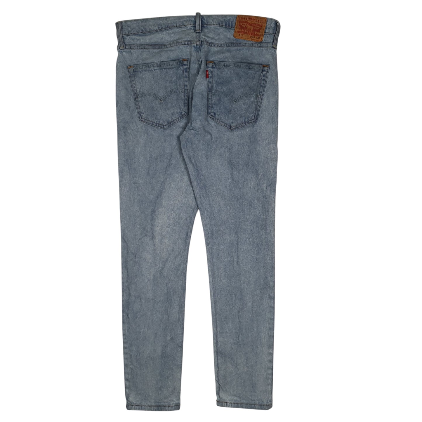 Mens Blue Levis Acid Wash  Jeans