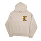 Mens Cream Lacoste Live Hoodie Jumper