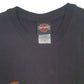 Mens Black Harley Davidson Vest  T Shirt