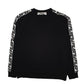 Mens Black Fila  Crewneck Jumper