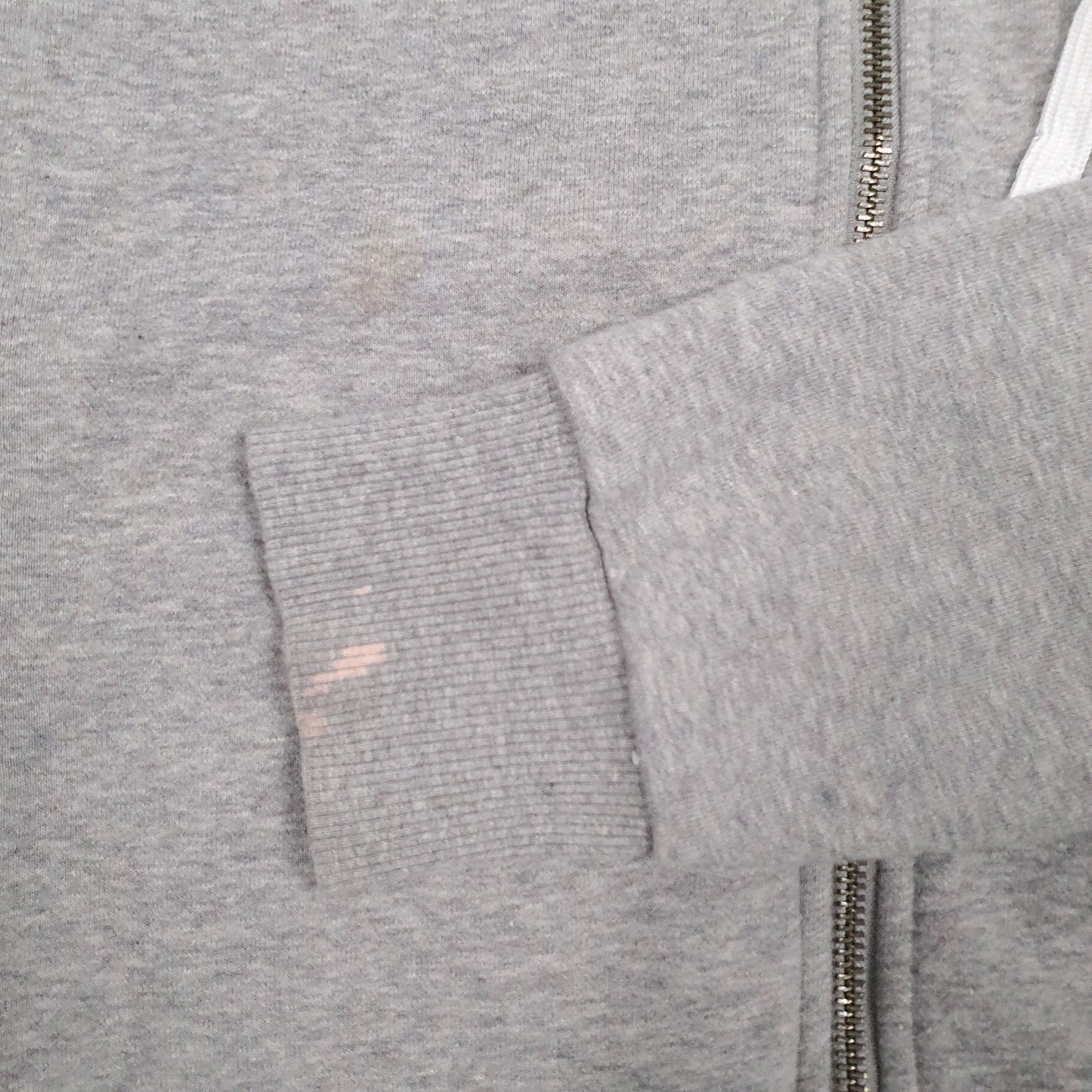 Womens Grey Adidas  Full Zip Jumper