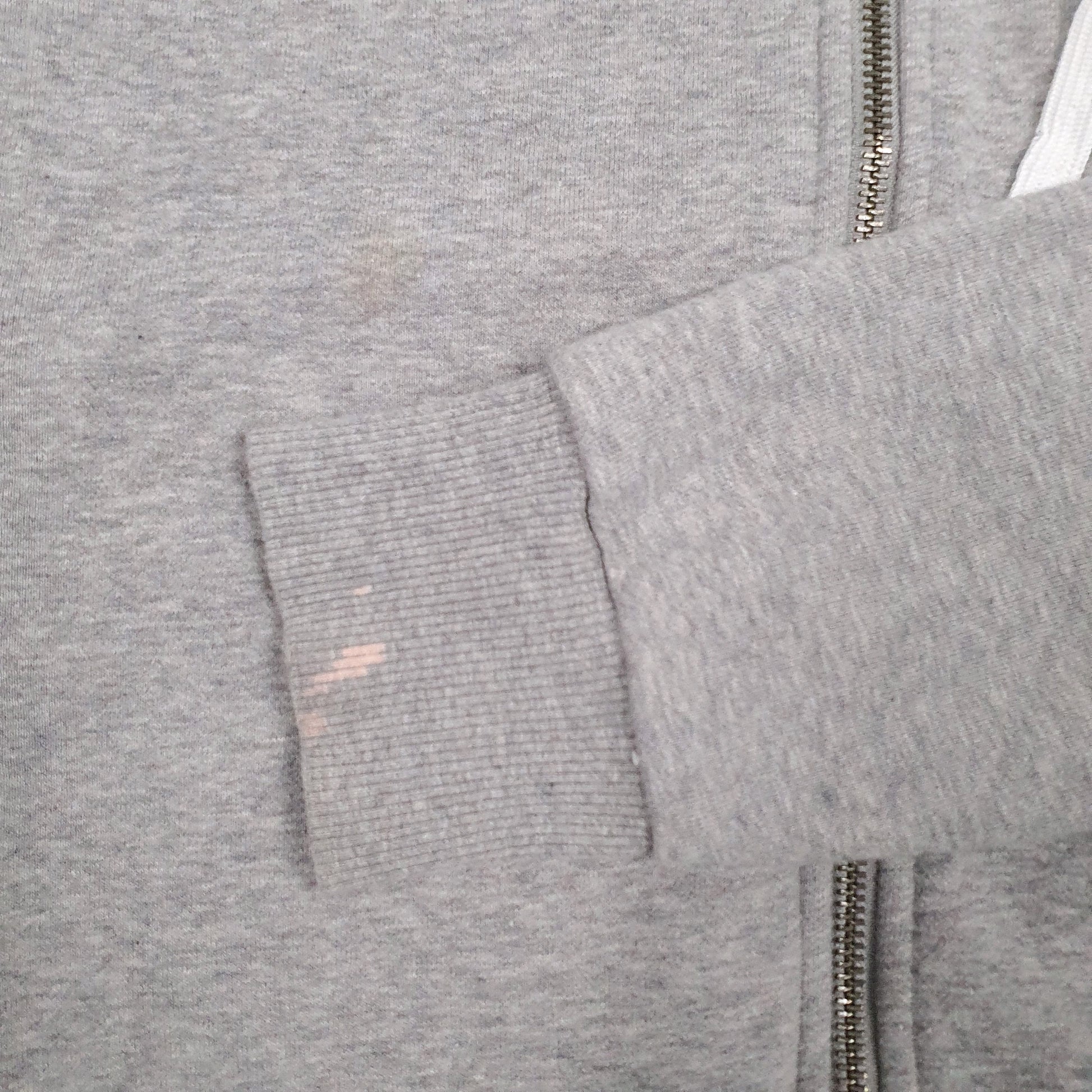 Womens Grey Adidas  Full Zip Jumper