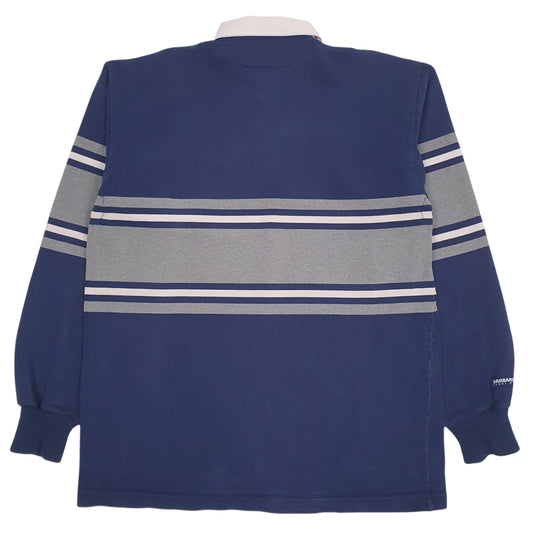 Mens Navy Barbarian   Polo Shirt