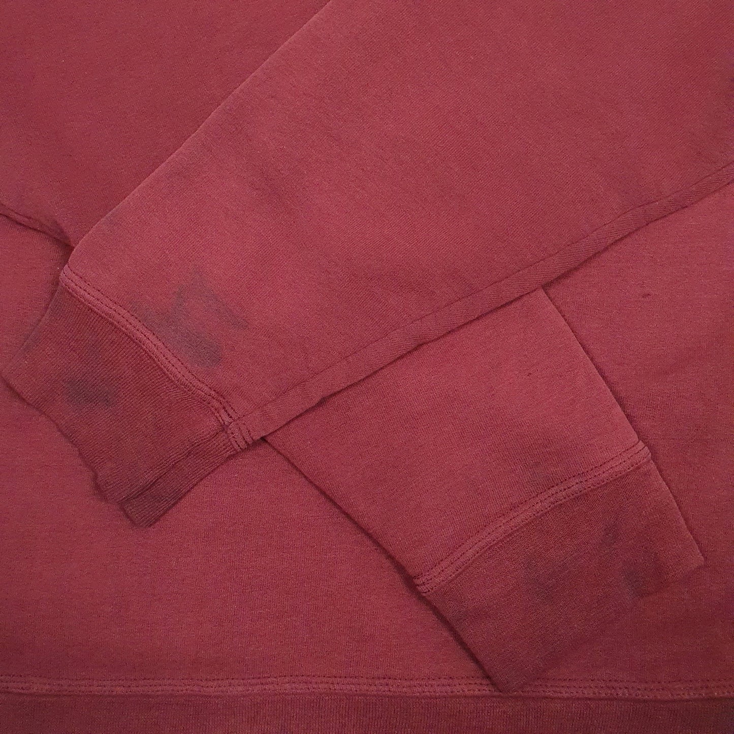 Mens Burgundy Champion  Crewneck Jumper