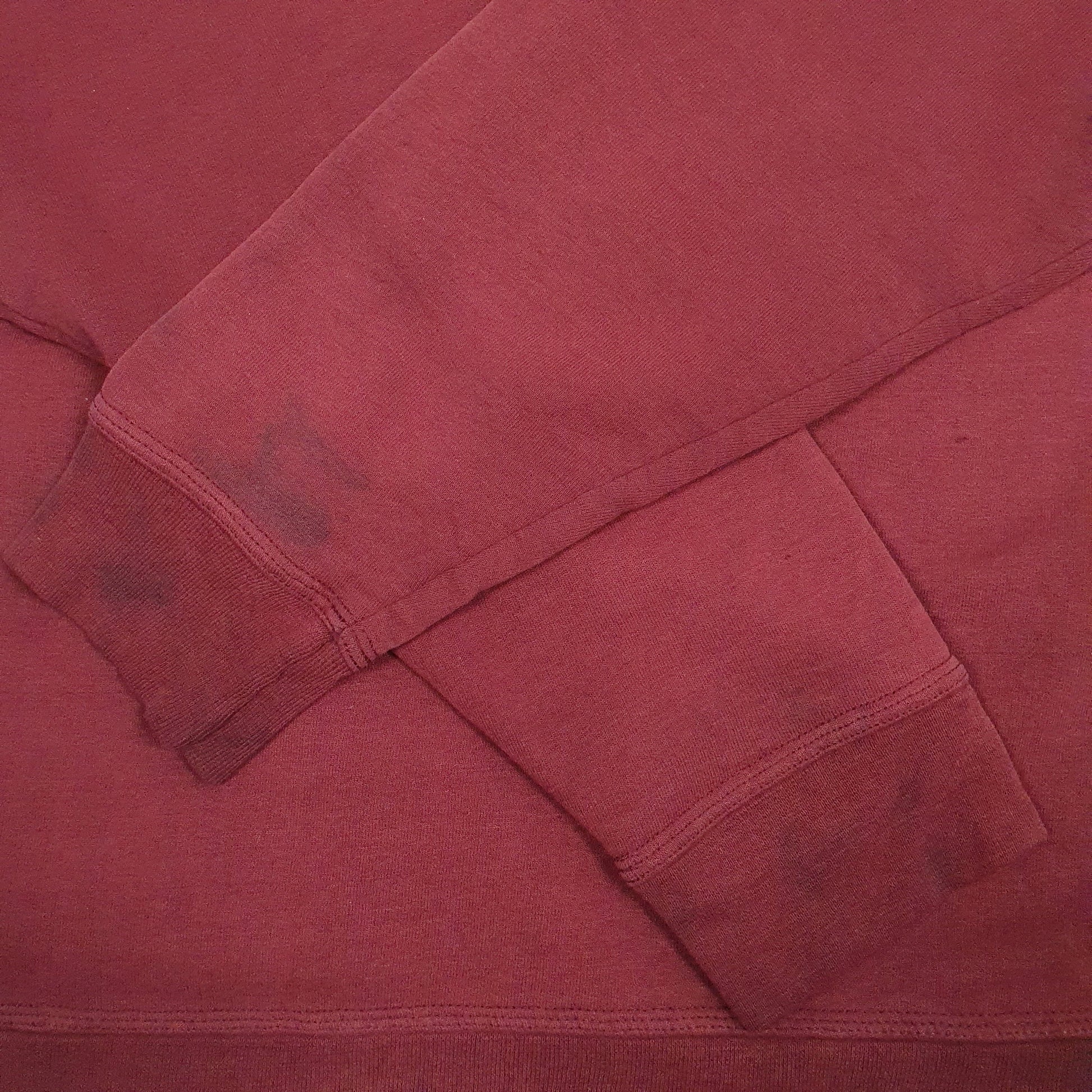 Mens Burgundy Champion  Crewneck Jumper