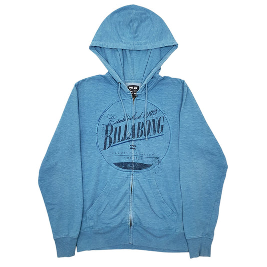Mens Blue Billabong  Full Zip Jumper