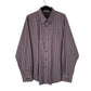 Mens Purple Dockers  Long Sleeve Shirt