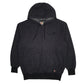 Mens Grey Dickies Hoodie Fleece Full Zip Jumper