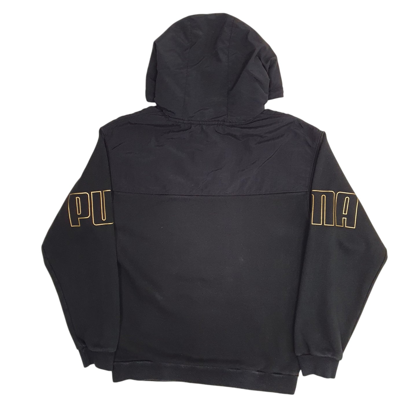 Mens Black Puma  Hoodie Jumper