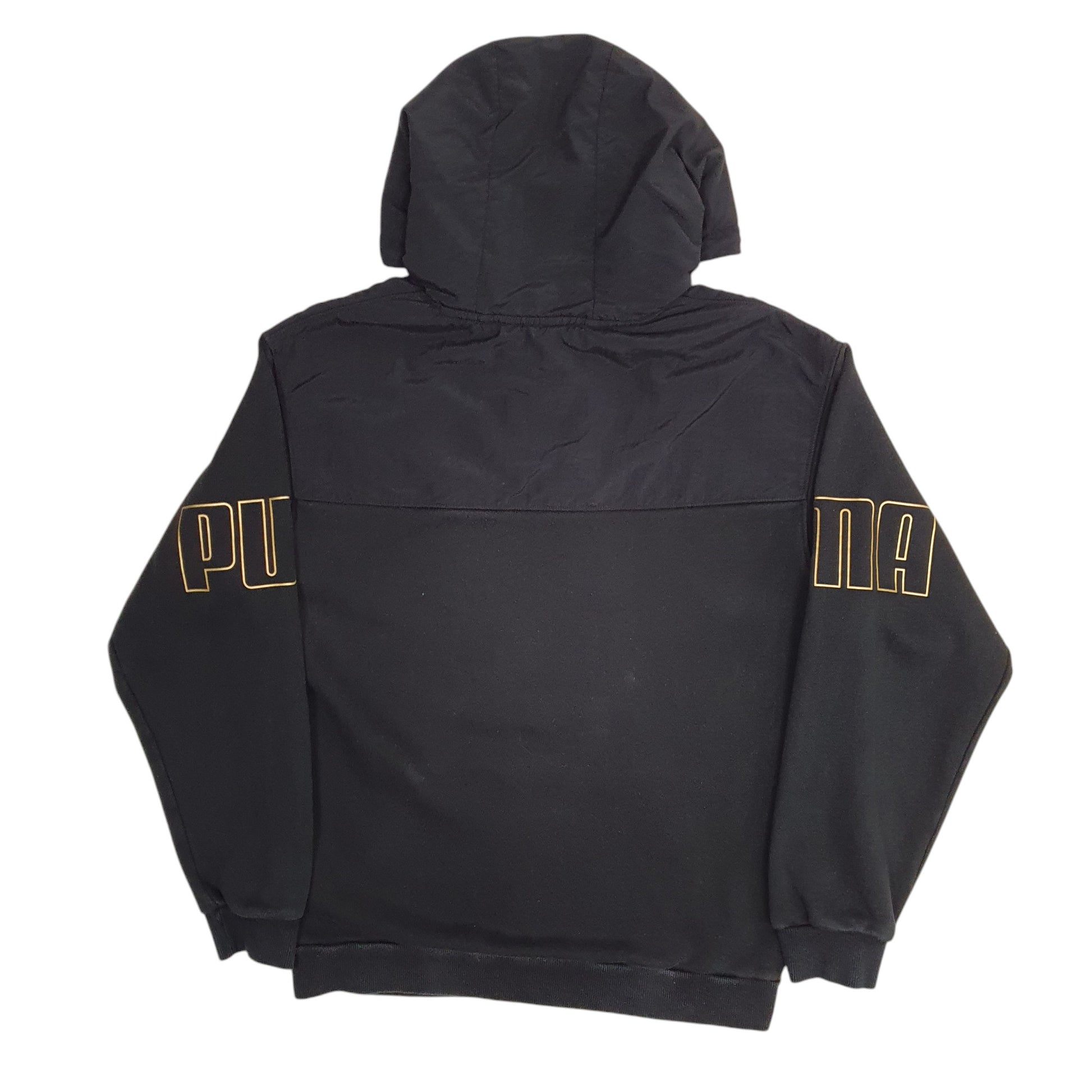 Mens Black Puma  Hoodie Jumper