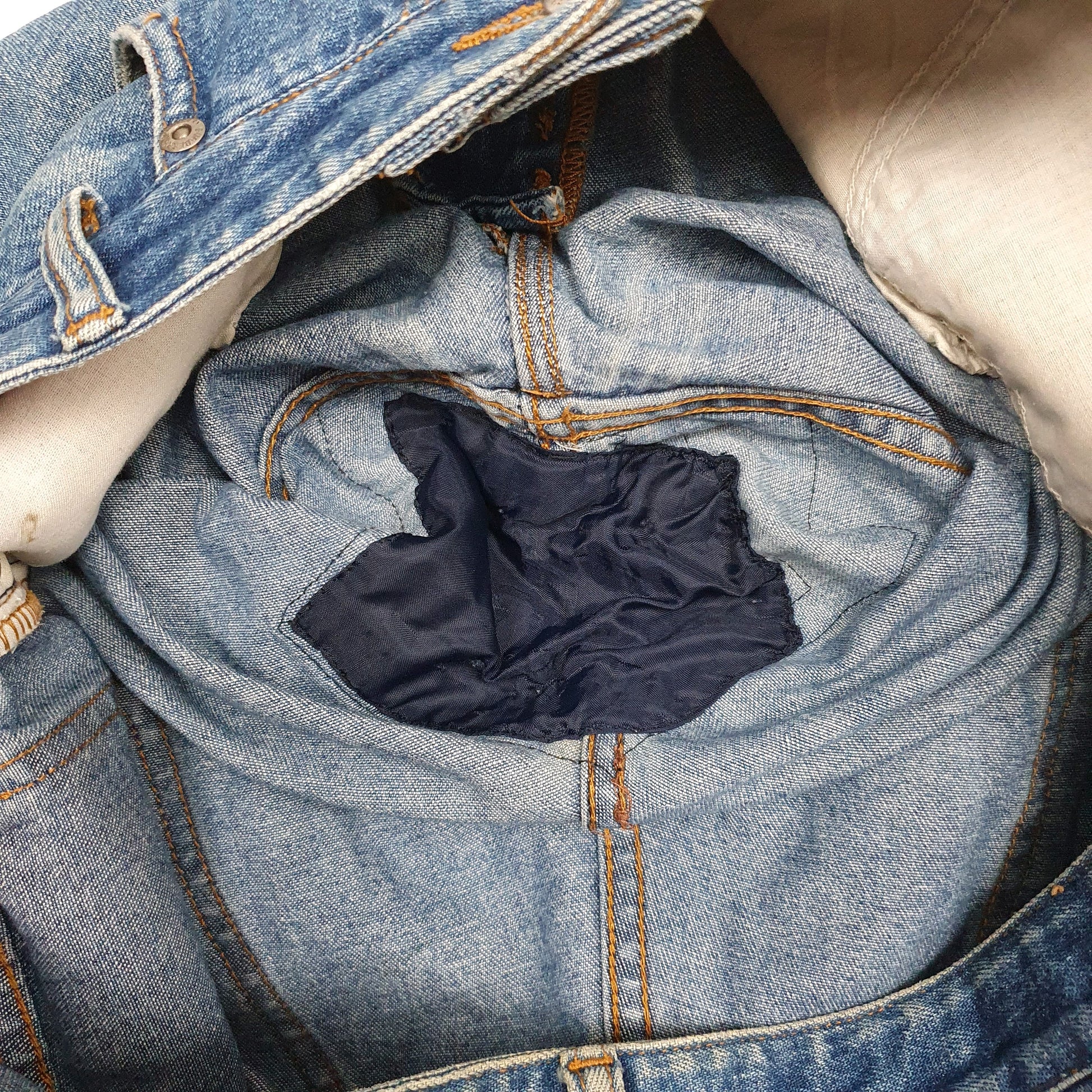 Mens Blue Burberry   Jeans