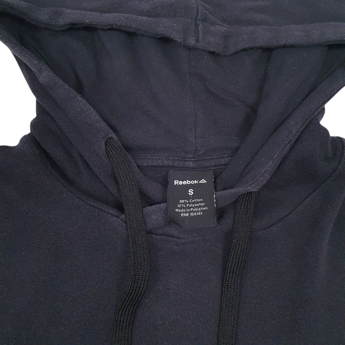 Mens Black Reebok  Hoodie Jumper