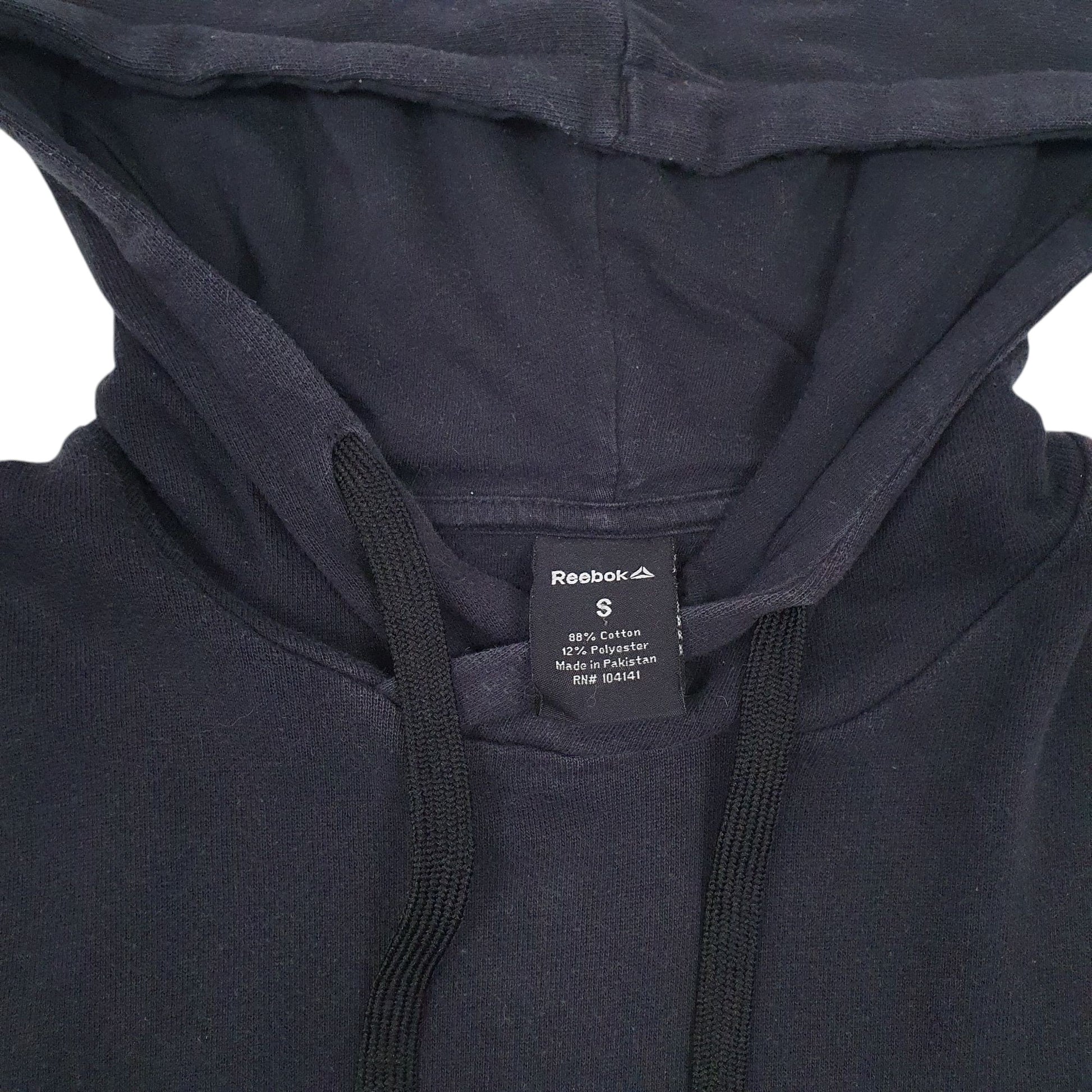 Mens Black Reebok  Hoodie Jumper