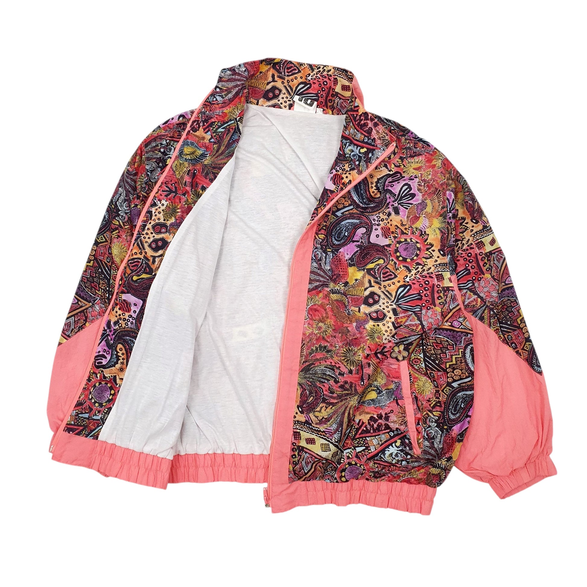 Mens Pink Tensity  Full Zip Coat