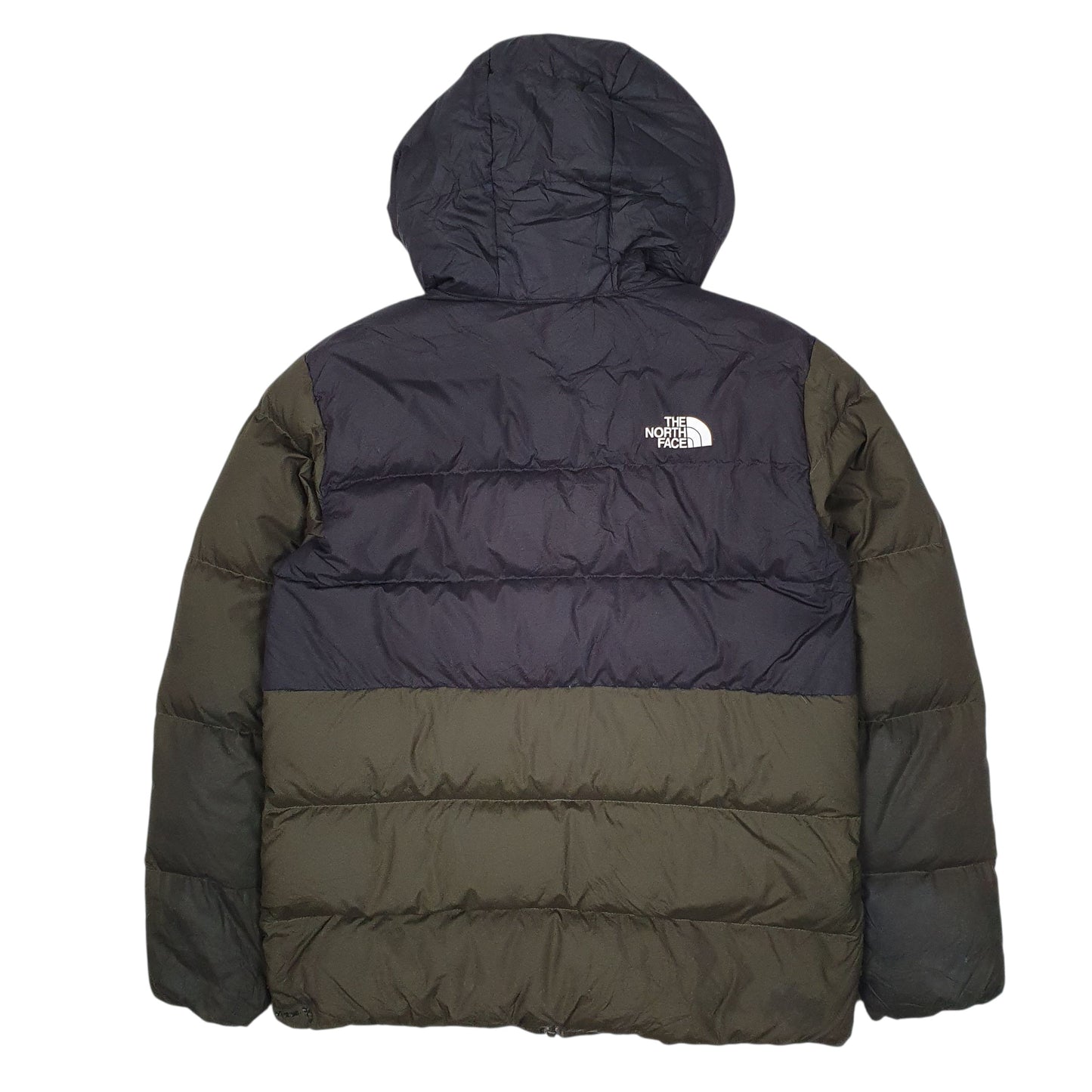 Mens Green The North Face Nuptse  Coat