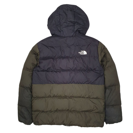 Mens Green The North Face Nuptse  Coat