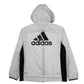 Womens White Adidas   Coat