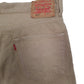 Mens Beige Levis 505 Vintage 00s  Shorts