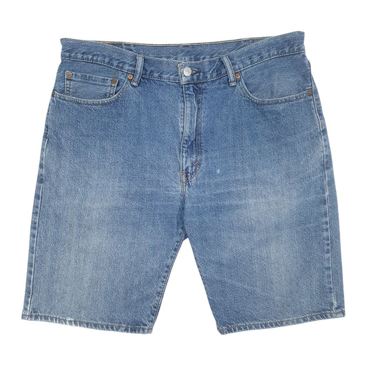 Mens Blue Levis  Denim Shorts
