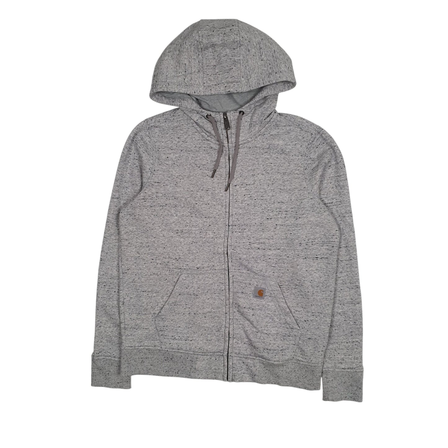 Womens Grey Carhartt Hoodie Full Zip Jumper