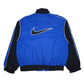 Mens Blue Nike Vintage 90s  Coat