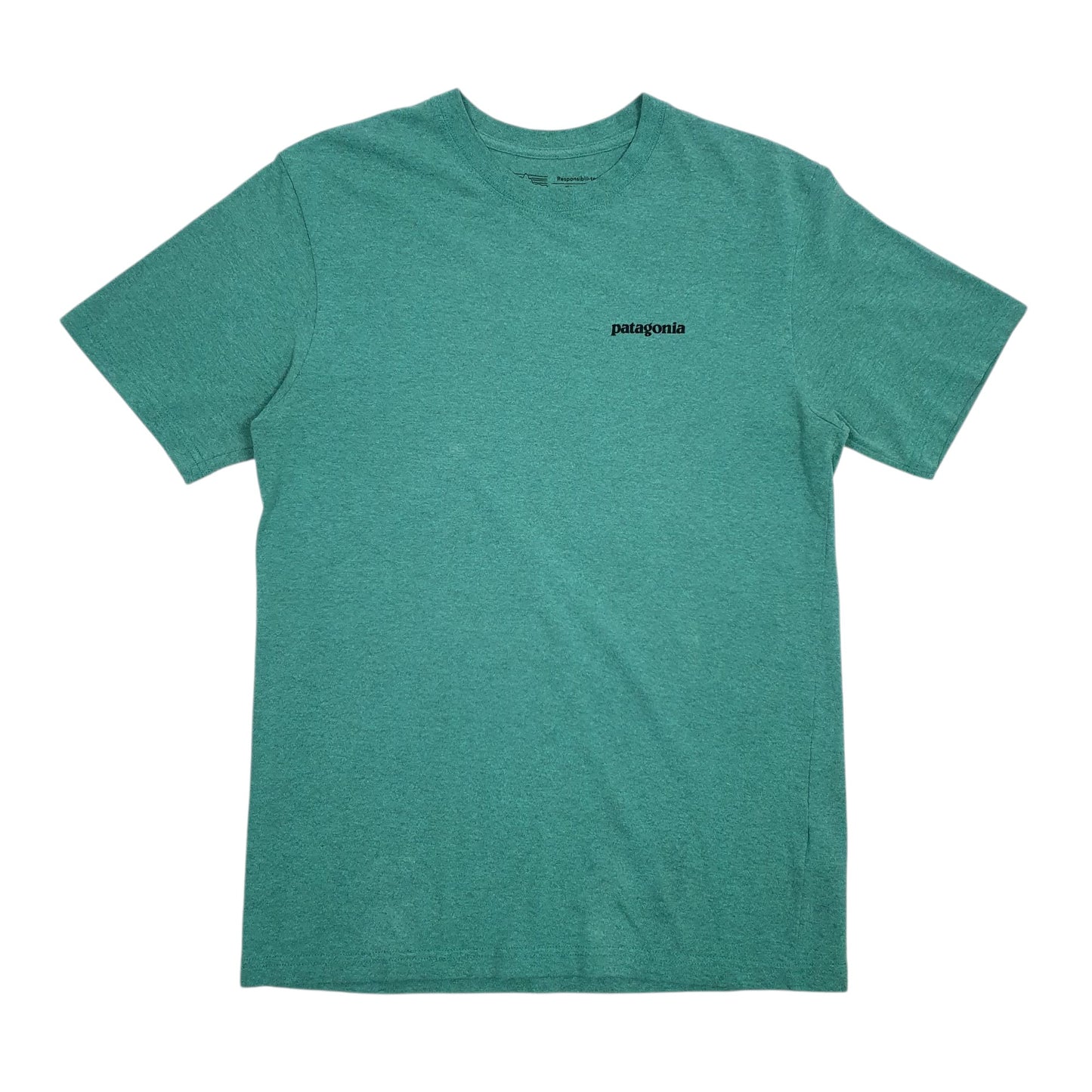 Mens Green Patagonia  Short Sleeve T Shirt