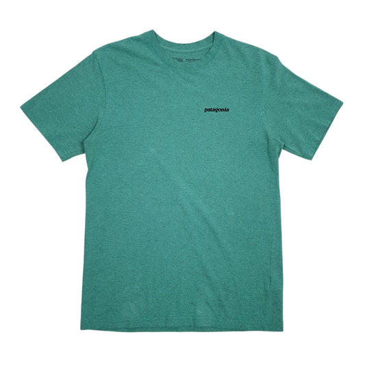 Mens Green Patagonia  Short Sleeve T Shirt