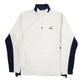 Mens White Nautica  Quarter Zip Jumper