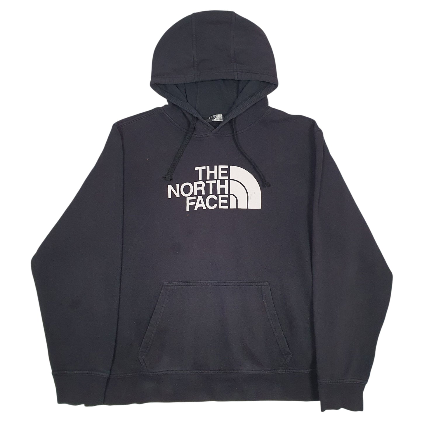 Mens Black The North Face Spellout Hoodie Jumper