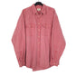 Mens Red L.L.Bean Vintage Long Sleeve Shirt