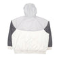 Mens White Nike  Crewneck Coat