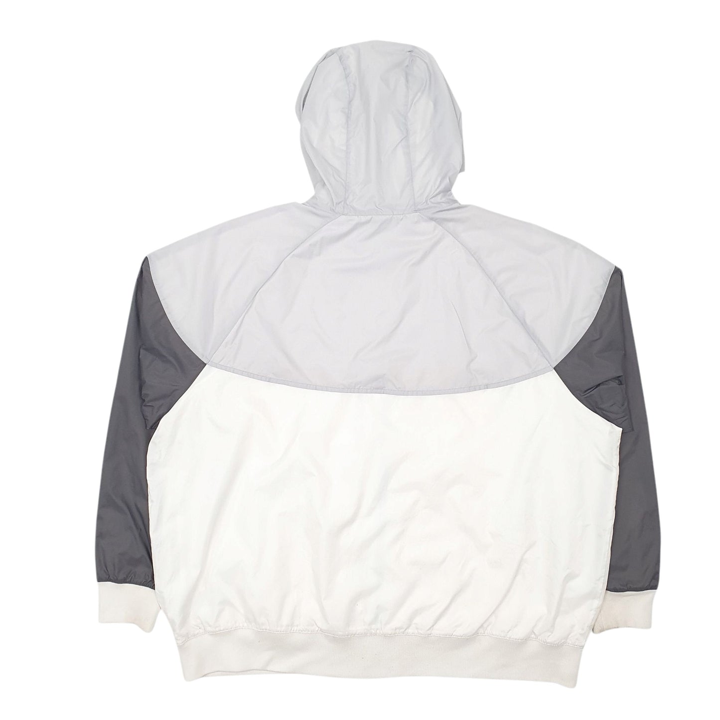 Mens White Nike  Crewneck Coat