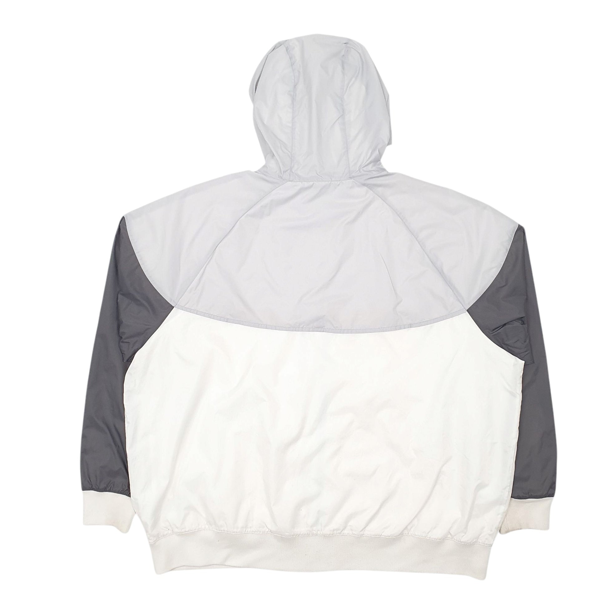 Mens White Nike  Crewneck Coat